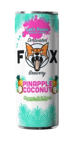 Dirtwater Fox Pinapple Coconut - Lets Feast 25cl