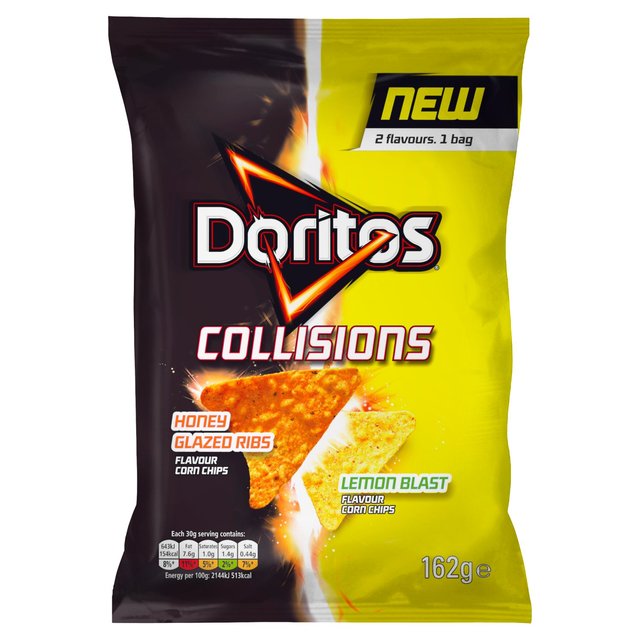 Doritos Collisions Honey Glazed Ribs & Lemon 162g