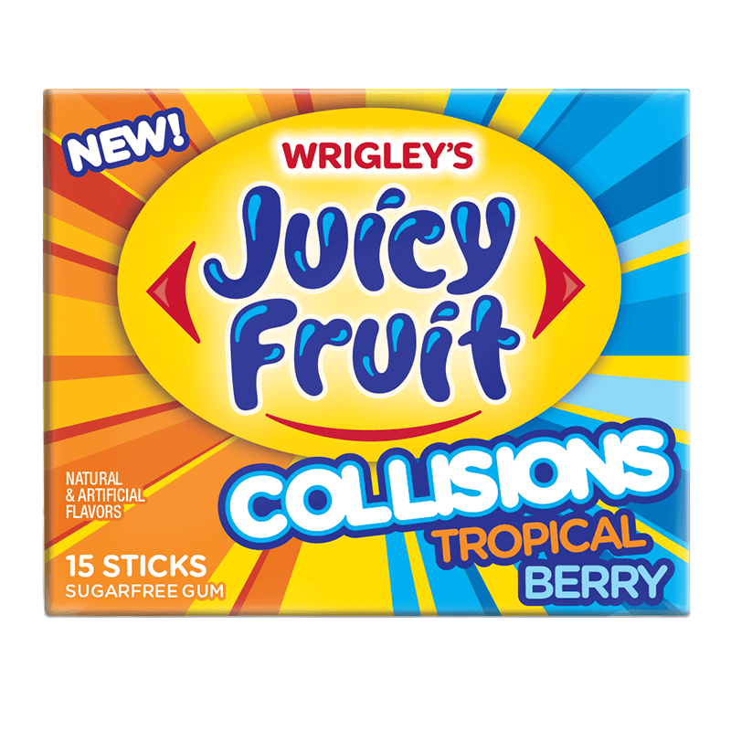 Juicy Fruit Collisions Tropical Berry