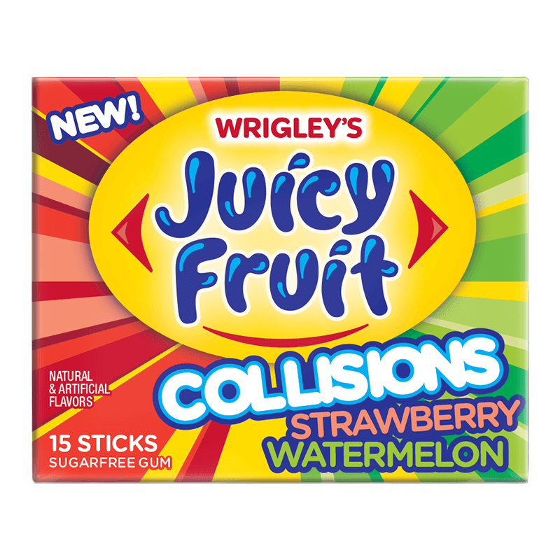 Juicy Fruit Collisions Strawberry Watermelon