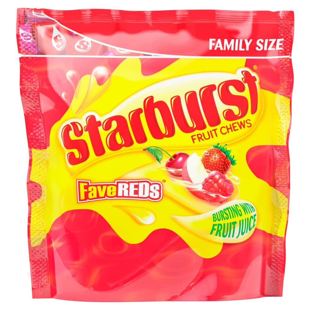 Starburst Fave Reds 210g