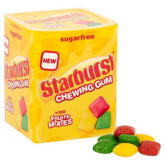 Starburst Chewing Gum Fruity Mixies 70g