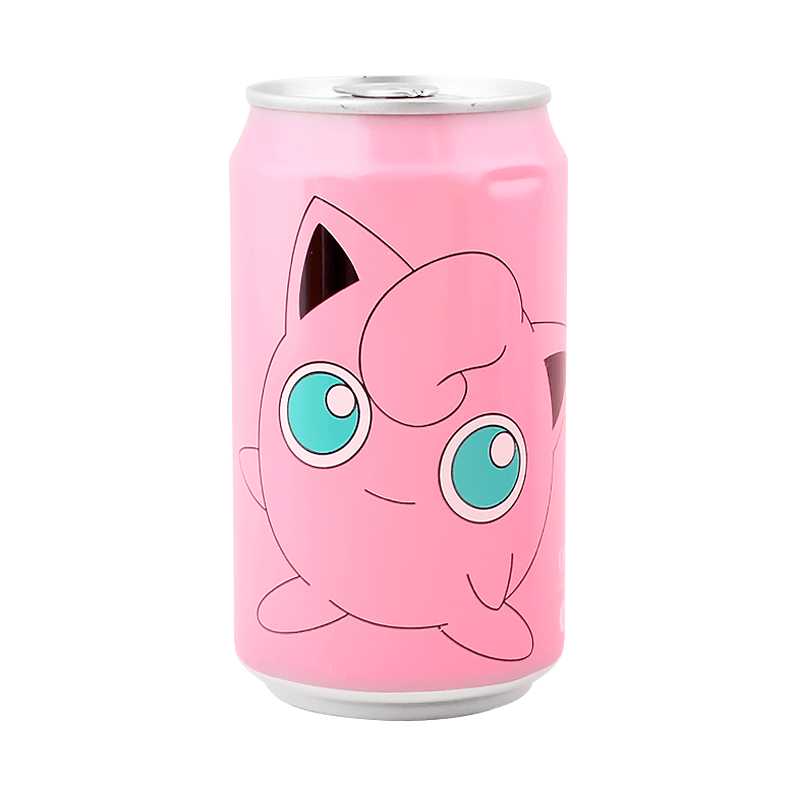 Ocean Bomb Pokemon Jigglypuff Peach Sparkling Water 330ml