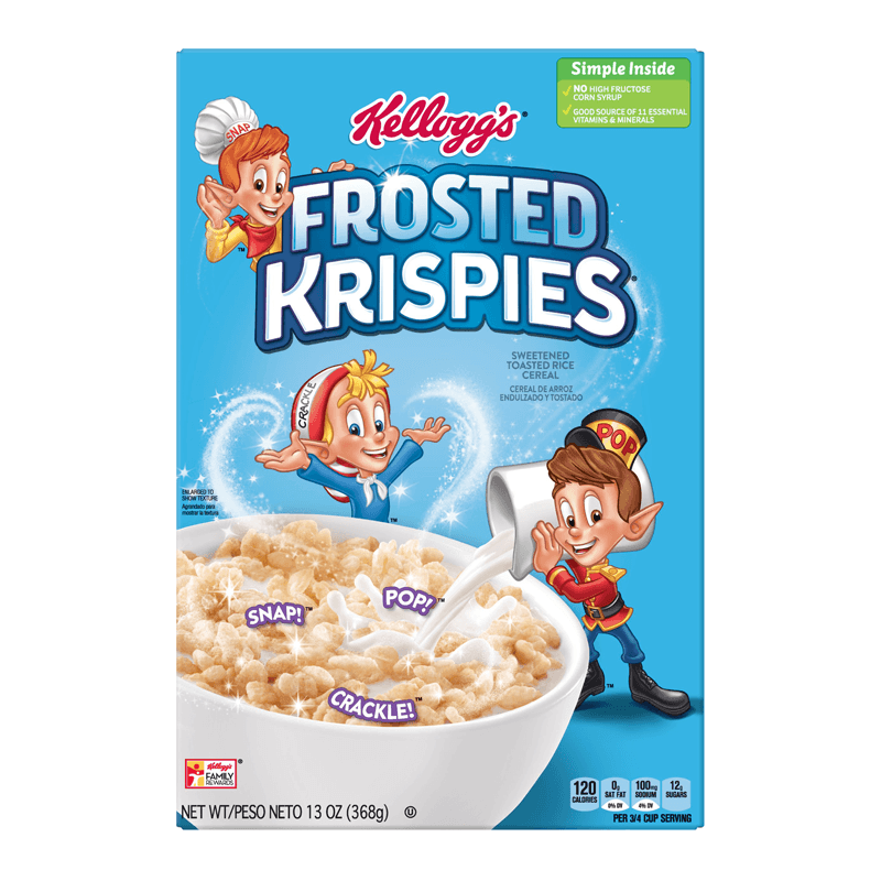 Kelloggs Frosted Krispies Cereal 368g