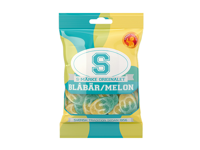Läs mer om S-Märke Blåbär/Melon 80g