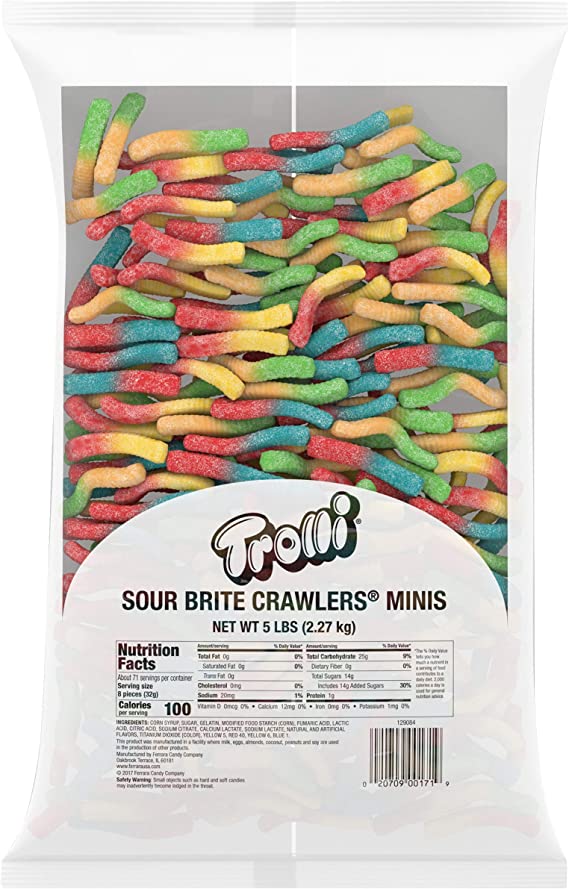 Trolli Sour Brite Crawlers 2.27kg