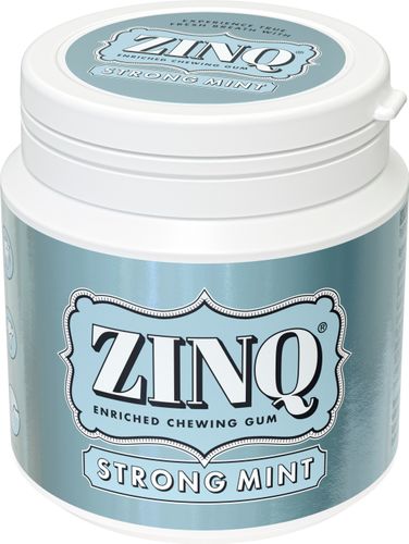 Zinq Tuggummiburk - Strong mint 93g