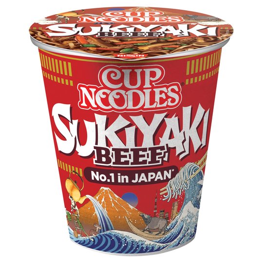 Nissin Cup Noodle Sukiyaki Beef 73g