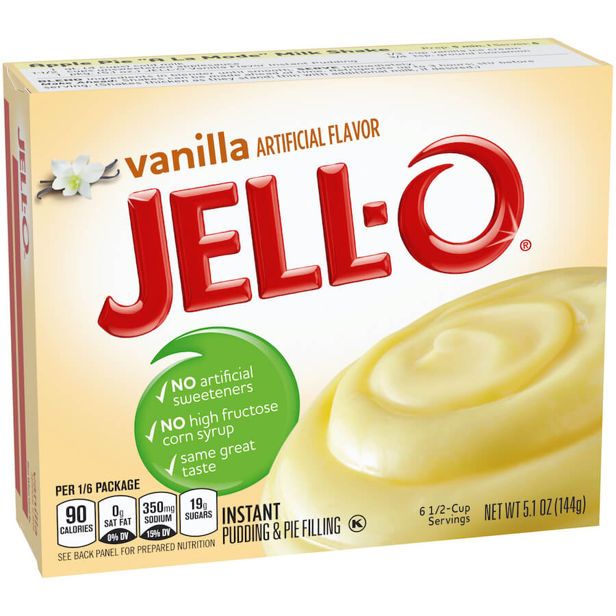 Jello Instant Pudding Mix - Vanilla 144g