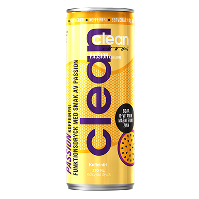 Clean Drink Passion Koffeinfri 33cl