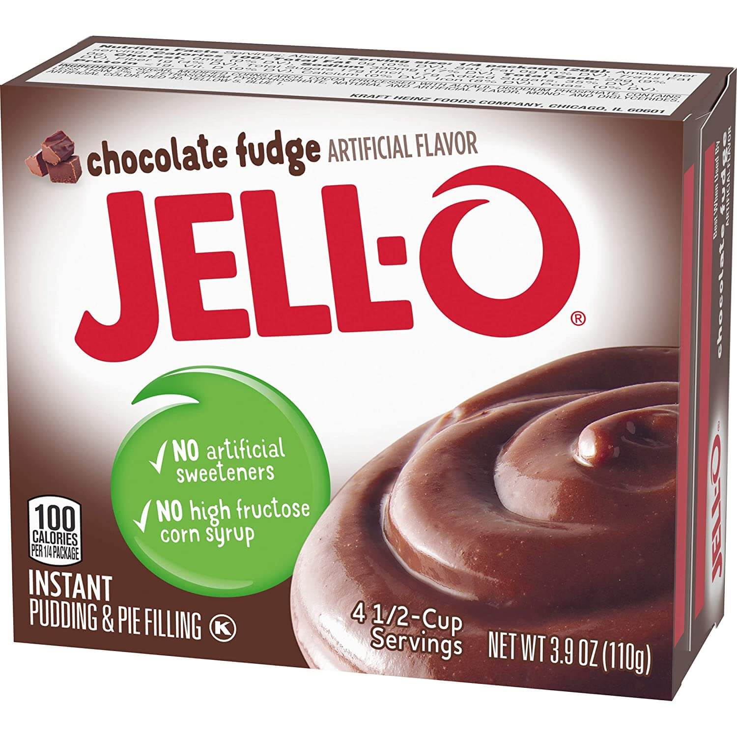 Jello Instant Pudding Mix - Chocolate Fudge 110g