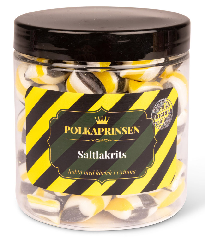 Polkaprinsen - Saltlakrits 200g