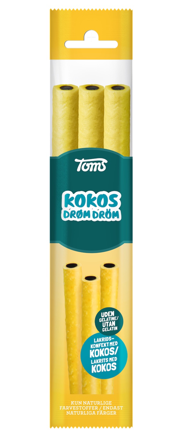 Toms Pingvinstång Kokosdröm 3-pack 87g