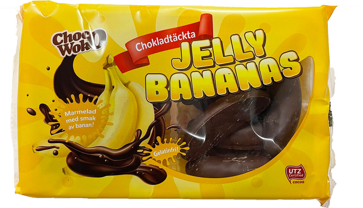 Choco Woko Jelly Bananas 200g