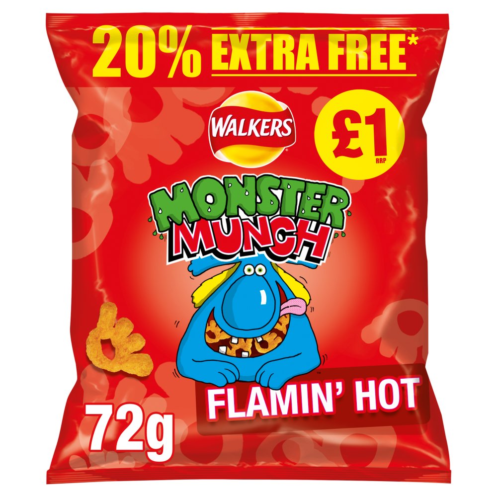 Monster Munch Flamin Hot 72g