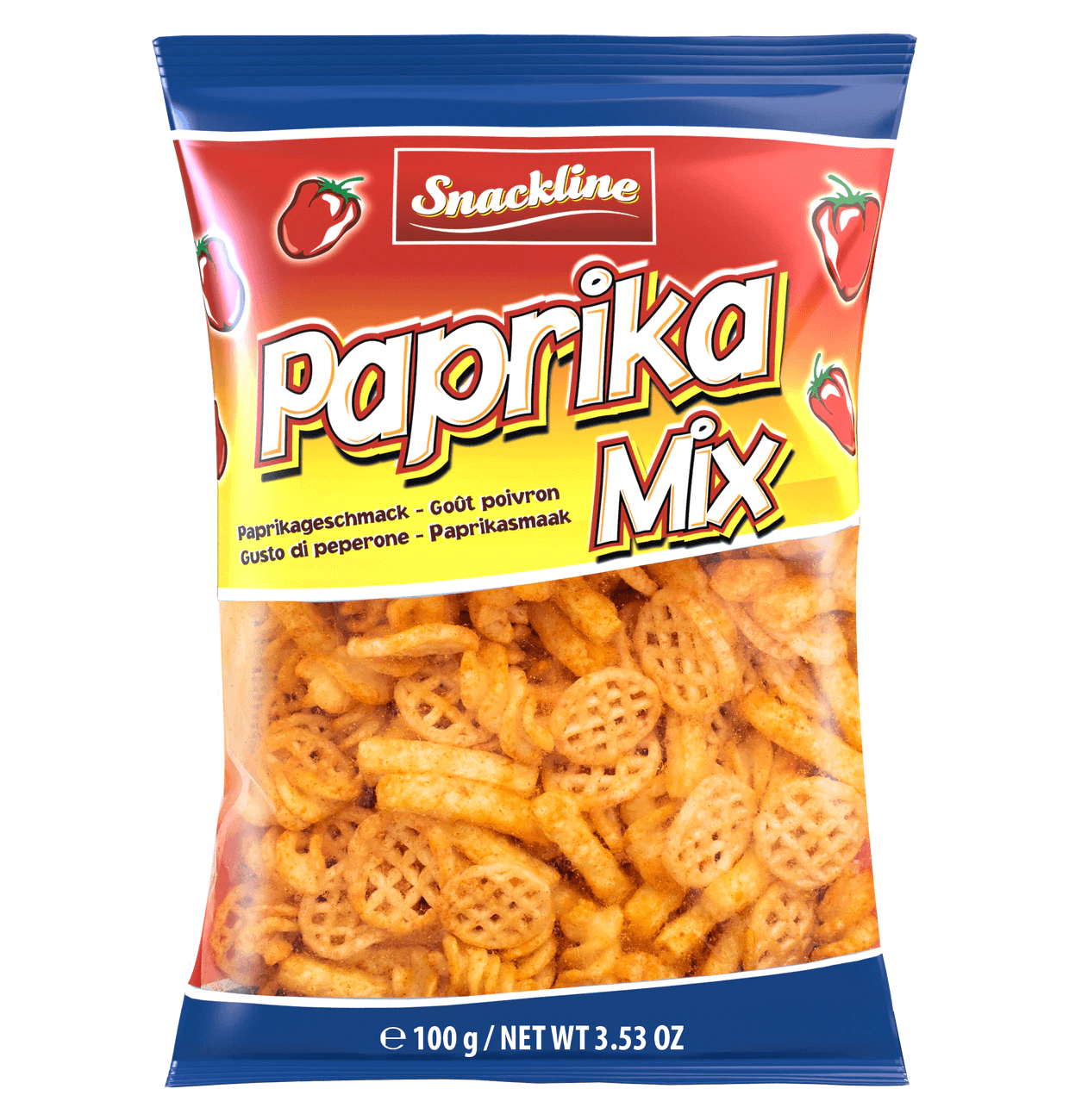 Läs mer om Snackline Paprika Mix 100g