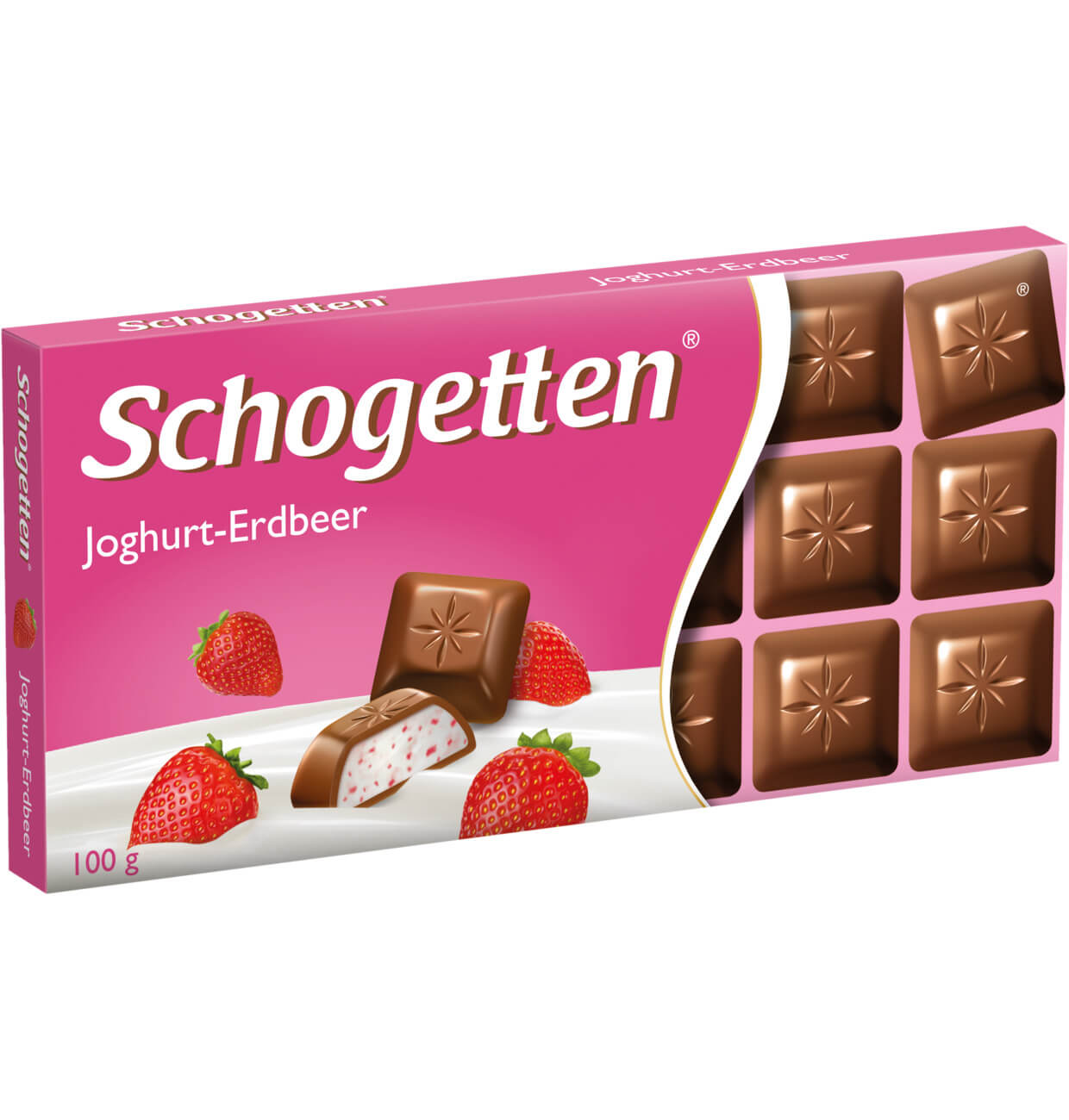 Schogetten Yoghurt-Strawberry 100g