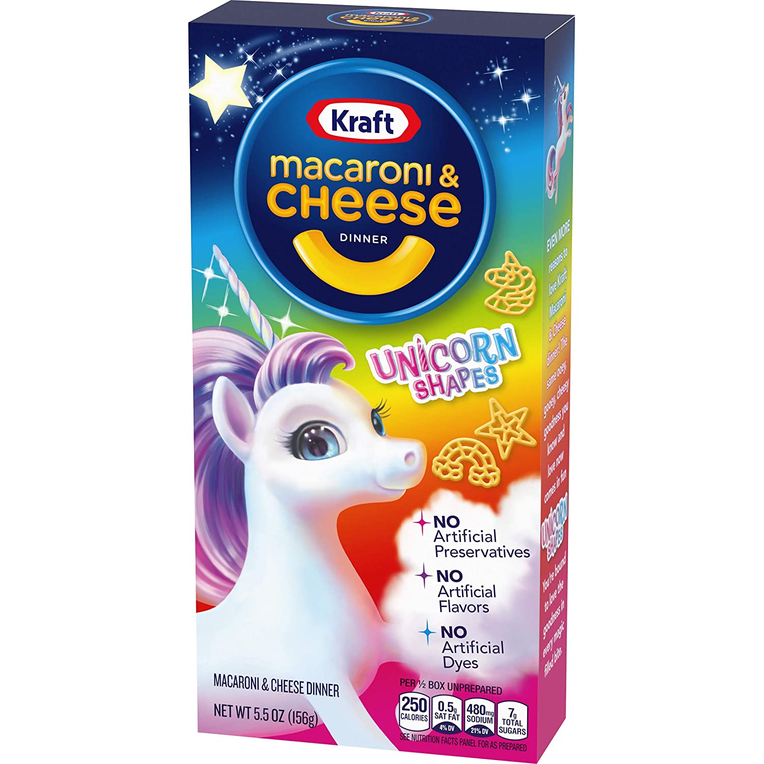 Kraft Macaroni & Cheese Unicorn Shapes 156g