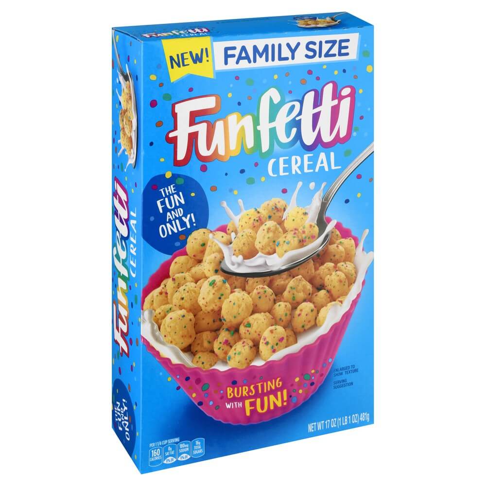 Funfetti Cereal 481g