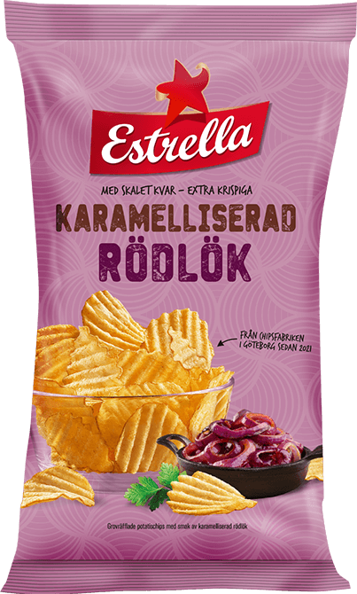 Estrella Karamelliserad Rödlök 175g