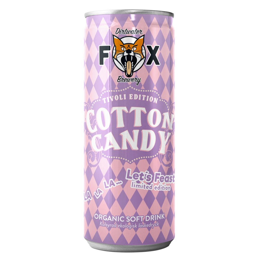 Dirtwater Fox Cotton Candy - Tivoli Edition 25cl