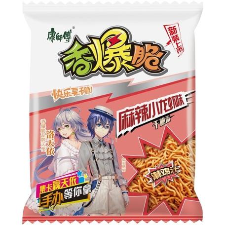 Kang Shi Fu Crispy Noodle Snacks - Söt Sur Tomat 40g