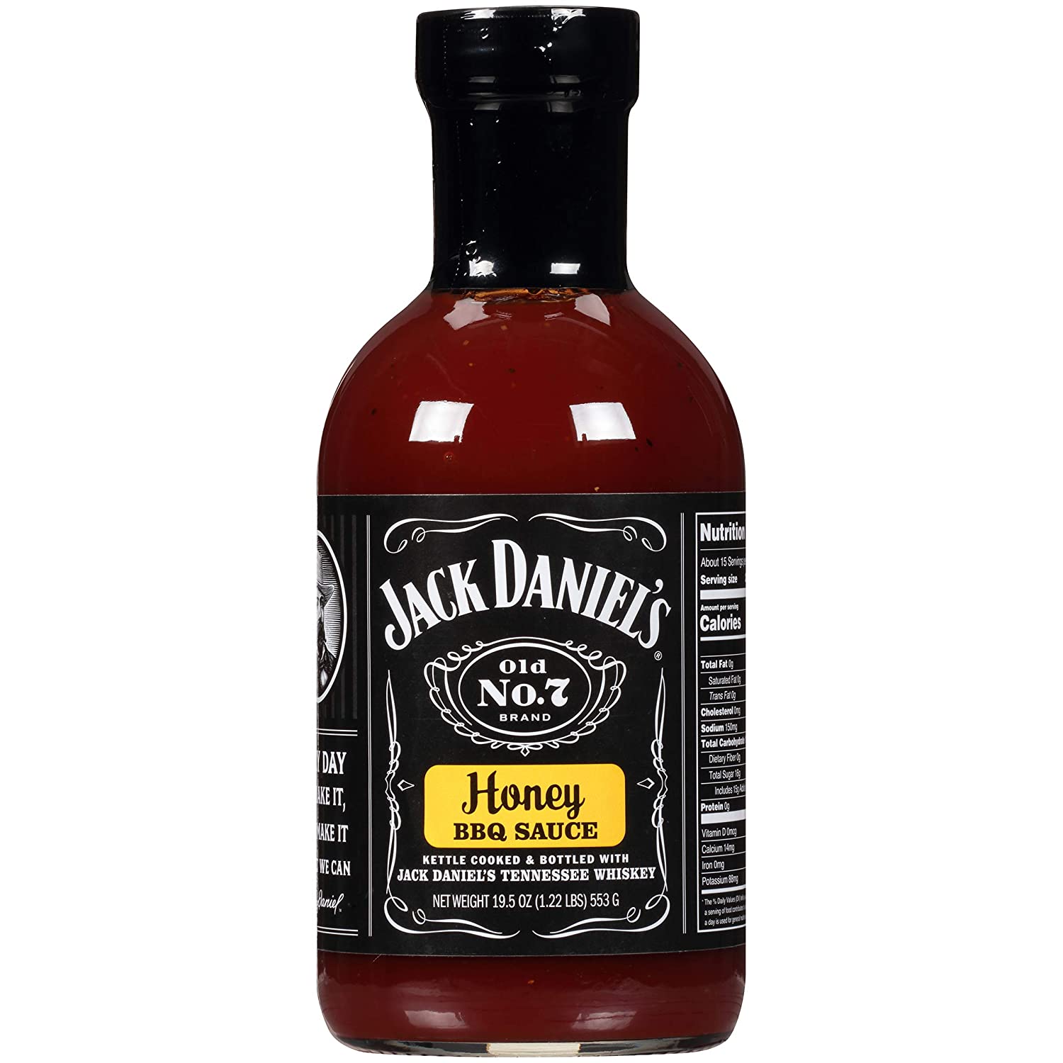 Jack Daniels Honey Bbq Sauce 553g