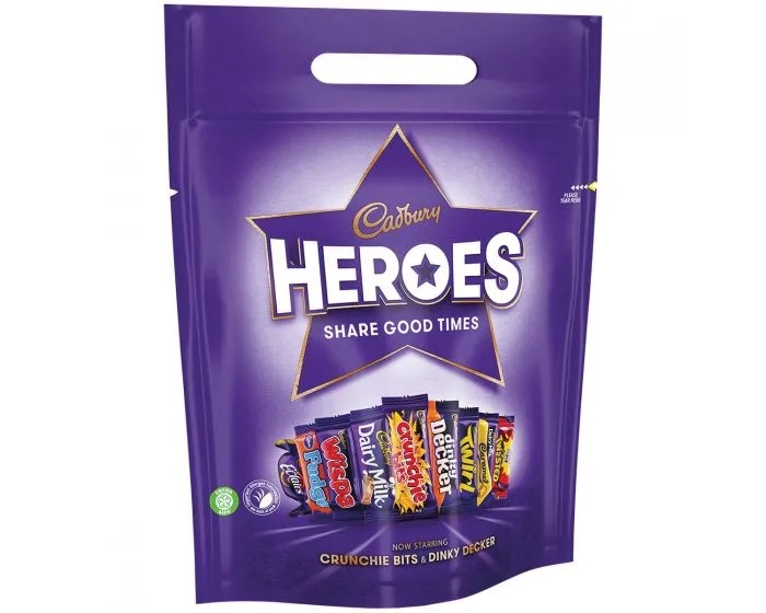 Cadbury Heroes Pouch 357g