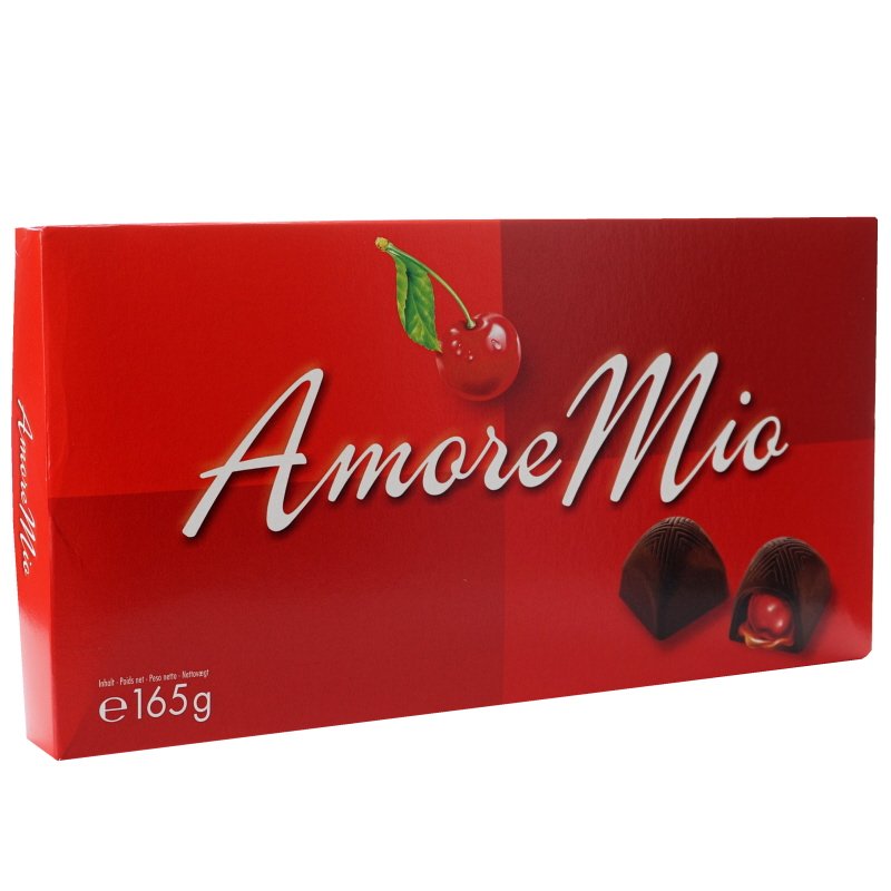 Amore Mio Chokladlikör Körsbär i Ask 165g