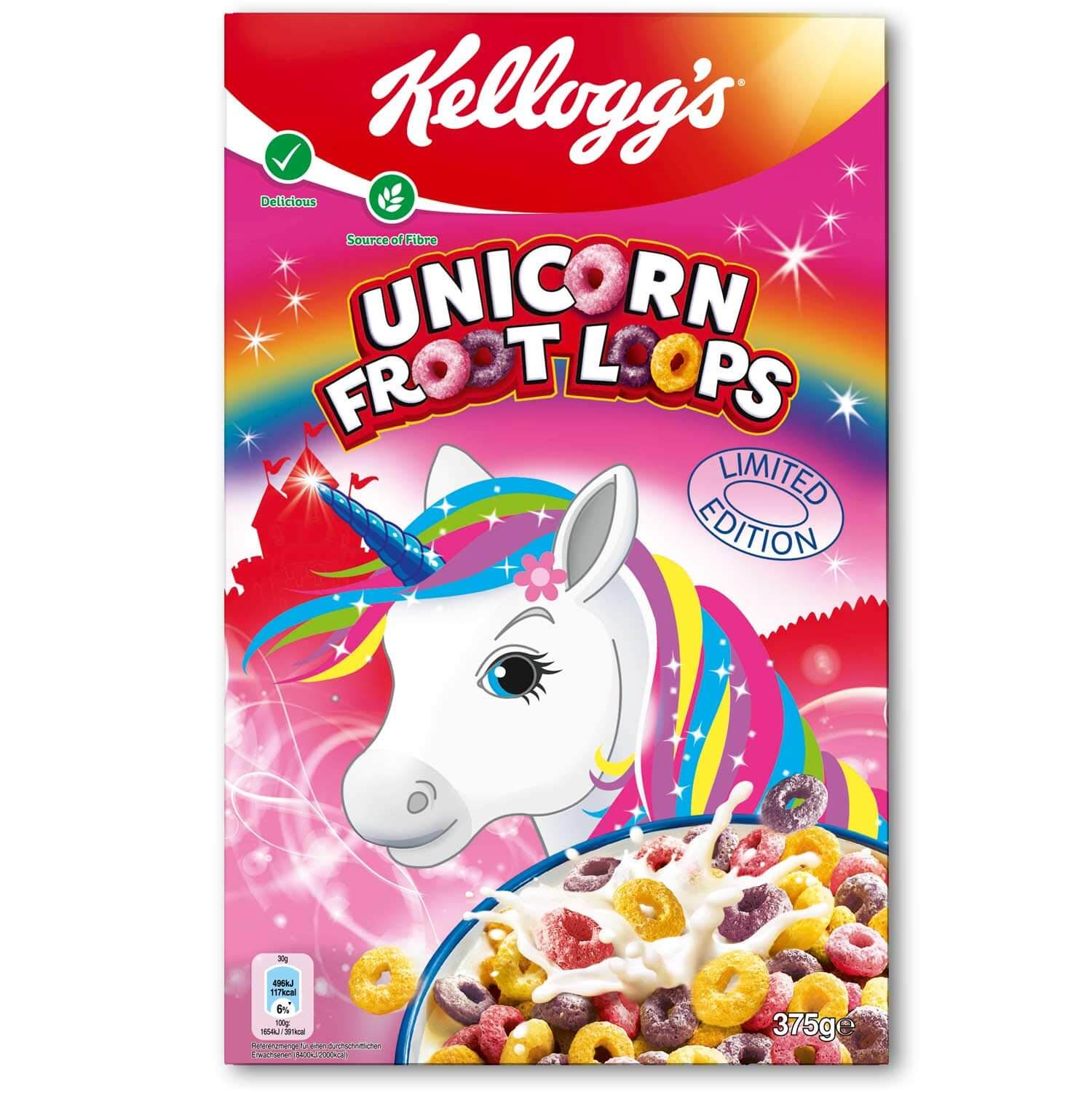 Kelloggs Unicorn Froot Loops 375g