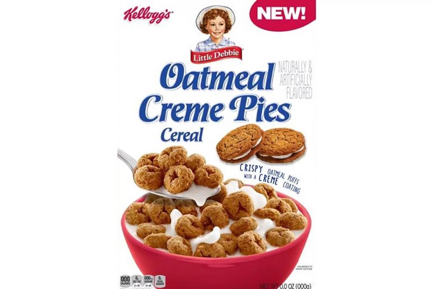 Little Debbies Oatmeal Creme Pies Cereal 257g