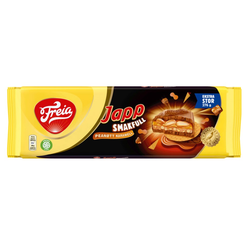 Freia Japp Peanut Caramel 276g