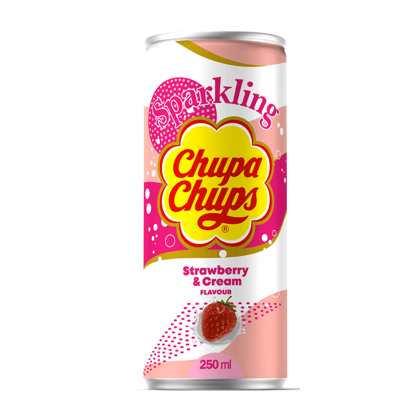 Chupa Chups Strawberry Soda 25cl