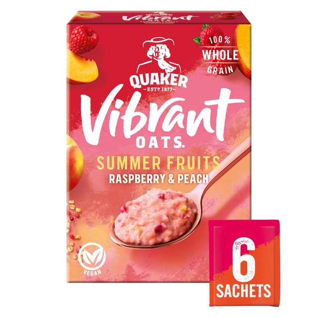 Quaker Vibrant Oats Summer Fruits 233g