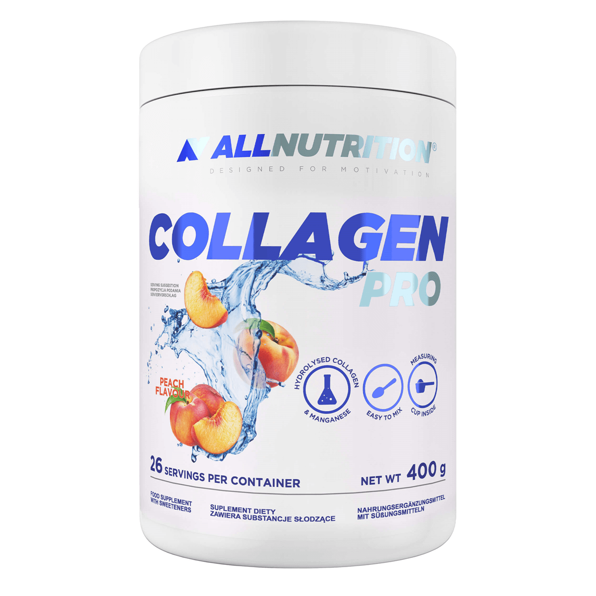 AllNutrition Collagen Pro Peach 400g