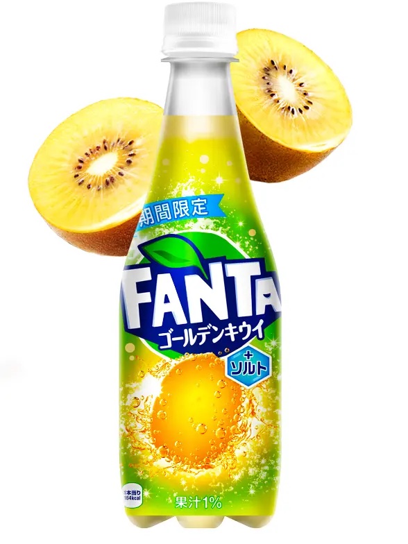 Fanta Golden Kiwi & Salt 410ml