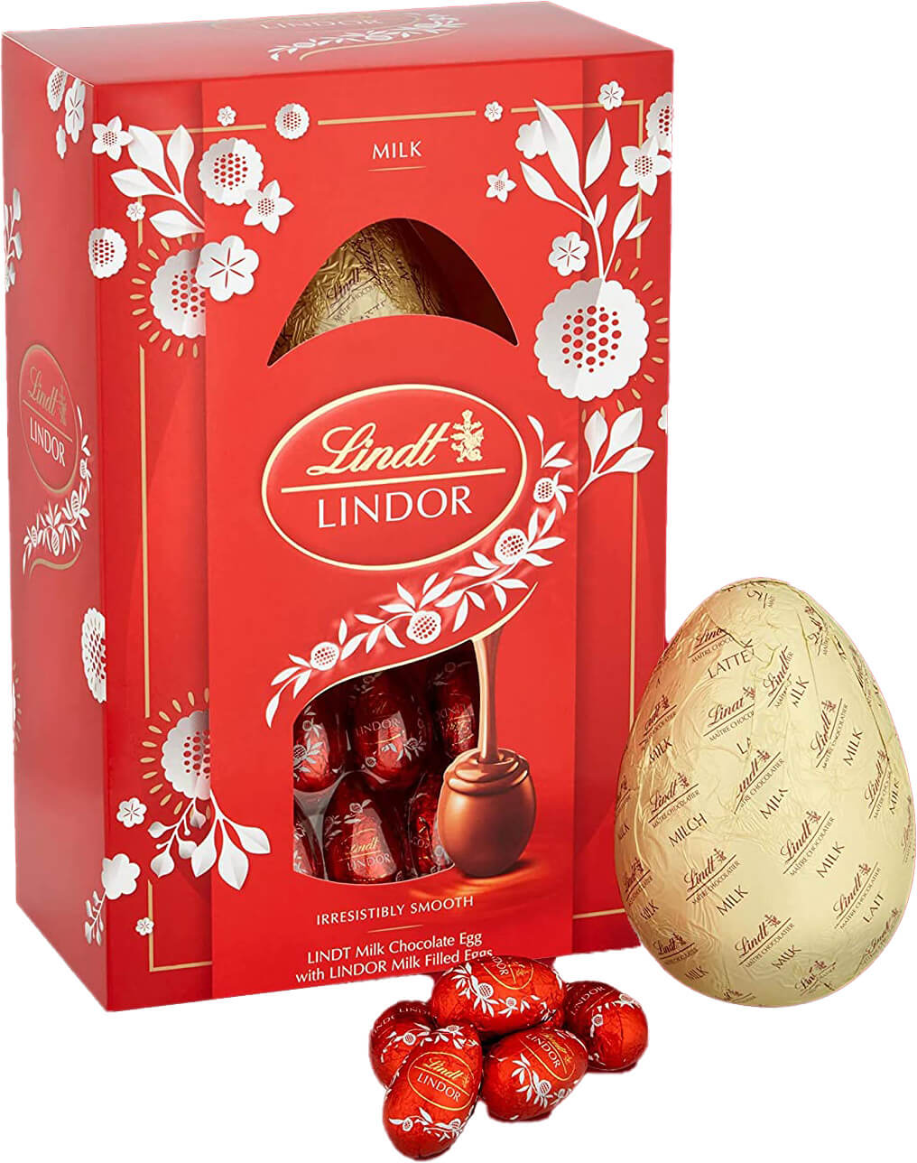 Lindt Lindor Milk Chocolate Luxury Egg 322g