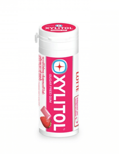 Lotte Xylitol Tuggummi - Strawberry Mint 29g