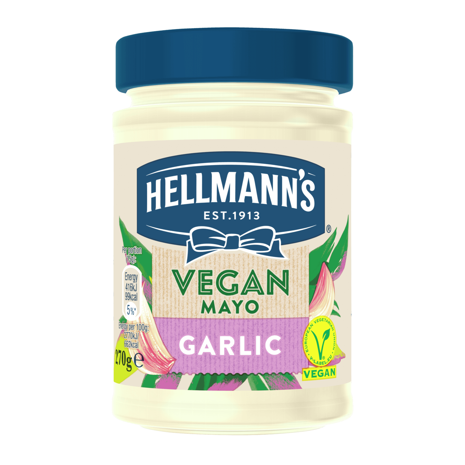 Hellmanns Vegan Garlic Mayo 270g