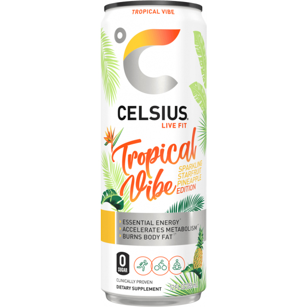 Celsius Tropical Vibe 355ml