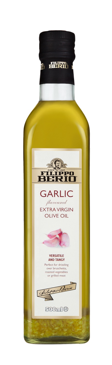 Filippo Berio Extra Virgin Olive Oil Garlic Flavour 250ml