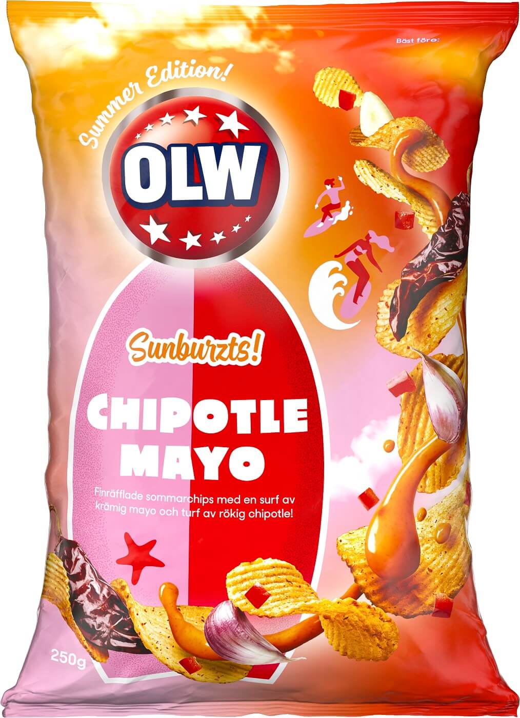 OLW Sunburzts Chipotle Mayo 250g