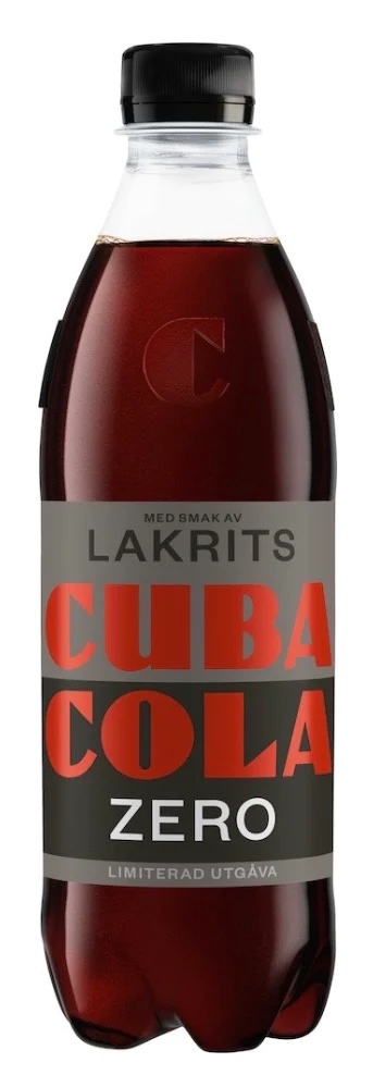 Cuba Cola Zero Lakrits 50cl