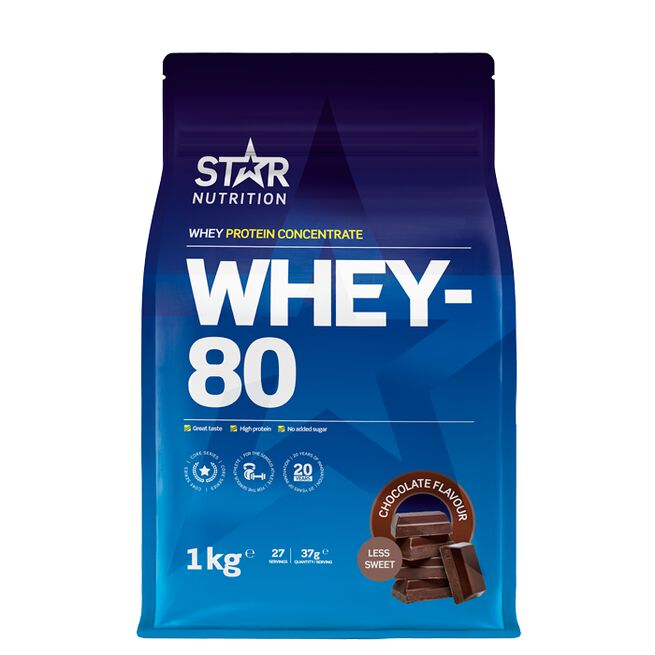 Star Nutrition Whey-80 Chocolate
