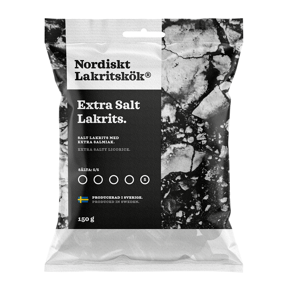 Läs mer om Nordiskt Lakritskök - Extra Salt Lakrits 150g