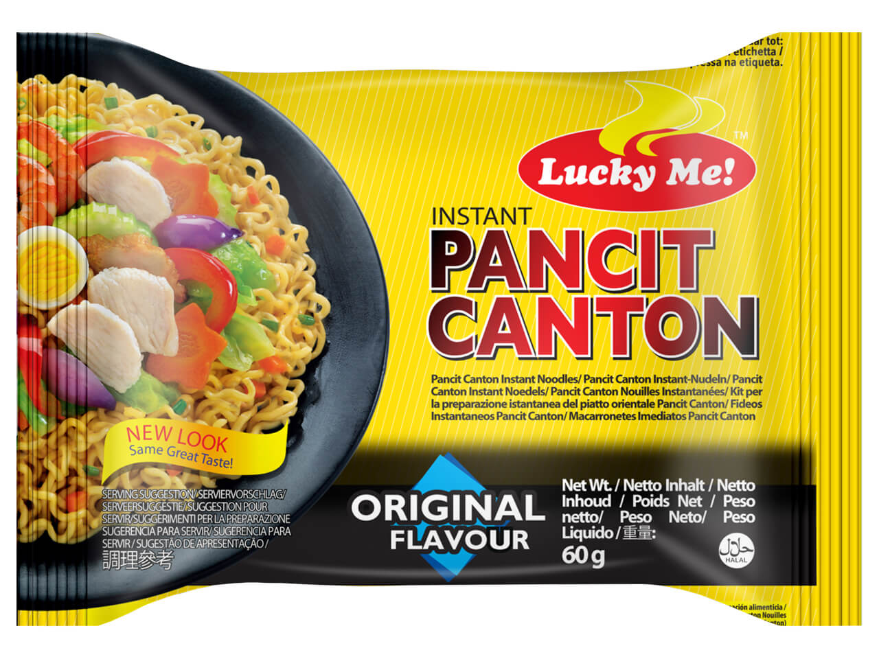Läs mer om Pancit Canton Original Flavor Noodles 60g