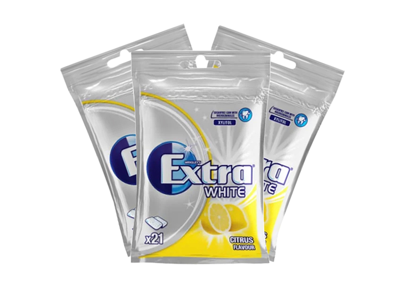 Läs mer om Wrigleys Extra Tuggummi White Citrus 29g x 3st