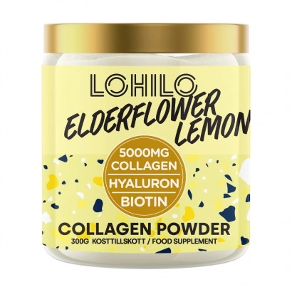 LOHILO Kollagenpulver - Elderflower Lemon 300g