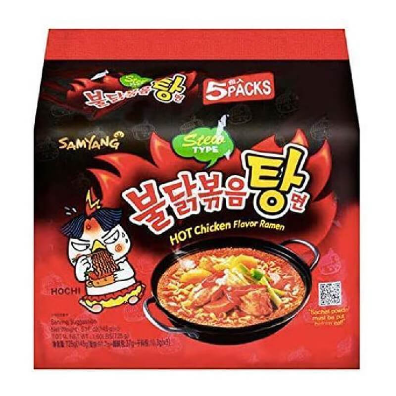 Läs mer om Samyang Hot Chicken Ramen Stew 140g x 5st