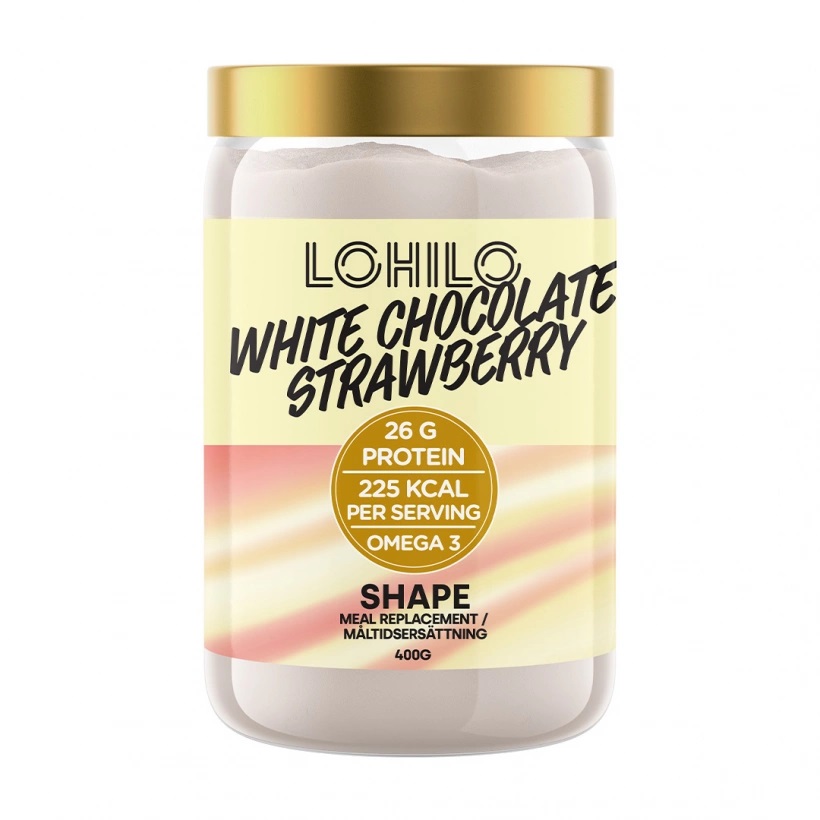 LOHILO Shape - White Chocolate Strawberry 400g